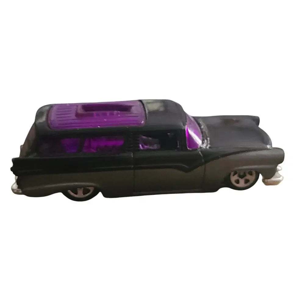 2003 Hot Wheels #22 8 Crate Black HW First Editions 1:64 Loose PR5sp Purple Tint